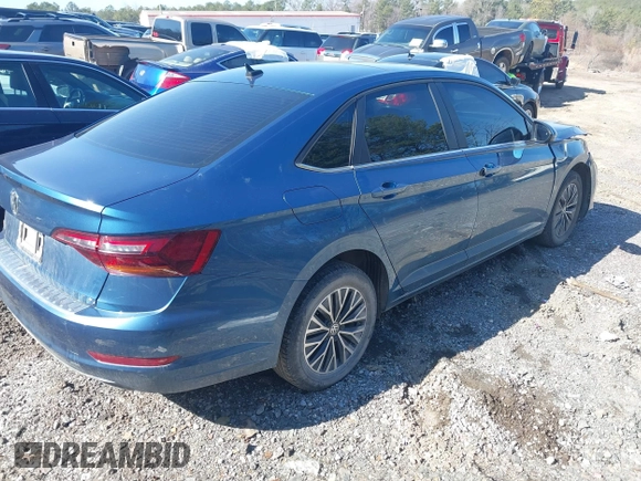 2019 Volkswagen Jetta SEL z VIN 3VWE57BU5KM163658, wystawiony jako IAAI lot #41488007 z przebiegiem 56 026 mil mil oraz . Historia ofert i sprzedaży dostępna na DreamBid. Obrazek 4.