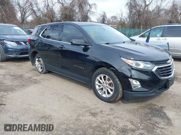 2020 Chevrolet Equinox LT z VIN 2GNAXJEV1L6198410, wystawiony jako IAAI lot #41618359 z przebiegiem 68 216 mil mil oraz . Historia ofert i sprzedaży dostępna na DreamBid. Obrazek 1.