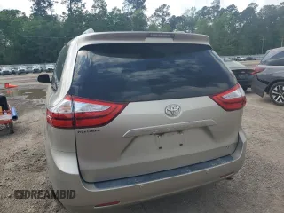 2016 Toyota Sienna XLE with VIN 5TDYK3DC0GS697468, listed as a Copart auction lot 51186795 with 128,851 mi miles and Salvage Title. Bid and sale history available at DreamBid. Image 6.