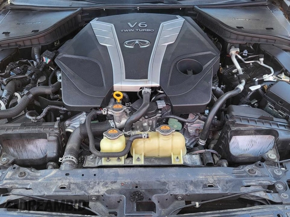 2018 Infiniti Q50 Red Sport 400 with VIN JN1FV7AR0JM481432, listed as a Copart auction lot 66191315 with 90,319 mi miles and Clean title. Bid and sale history available at DreamBid. Image 7.