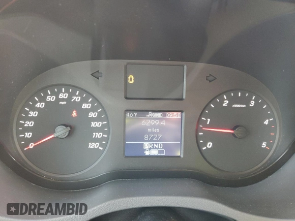 2021 Mercedes-Benz Sprinter with VIN W1X8ED3Y0MP430332, listed as a Copart auction lot 85745824 with 8,727 mi miles and Clean Title. Bid and sale history available at DreamBid. Image 9.