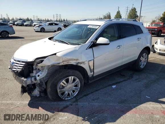2015 Cadillac SRX Luxury Collection with VIN 3GYFNBE34FS555989, listed as a Copart auction lot 52765485 with 93,988 mi miles and Salvage Title. Bid and sale history available at DreamBid. Image 1.