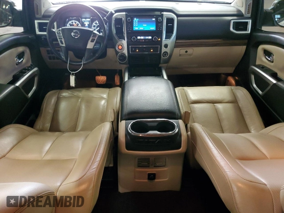 2017 Nissan Titan Pro-4X z VIN 1N6AA1E59HN504294, wystawiony jako Copart lot #65590525 z przebiegiem 160 695 mil mil oraz Czysty tytuł • Clean title. Historia ofert i sprzedaży dostępna na DreamBid. Obrazek 8.