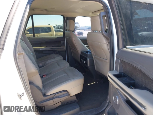 2020 Ford Expedition Max Limited with VIN 1FMJK1KT5LEA99669, listed as a IAAI auction lot 41858934 with 101,805 mi miles and . Bid and sale history available at DreamBid. Image 8.