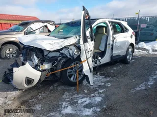 2015 Ford Edge SEL with VIN 2FMTK4J82FBC21587, listed as a IAAI auction lot 41592046 with 107,573 mi miles. Bid and sale history available at carsss.com. Image 2.
