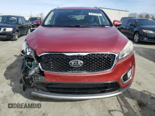 2017 Kia Sorento EX V6 with VIN 5XYPH4A51HG192026, listed as a Copart auction lot 84047994 with 112,610 mi miles and Salvage Title. Bid and sale history available at carsss.com. Image 5.
