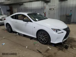 2015 Lexus RC 350 with VIN JTHSE5BC2F5003314, listed as a Copart auction lot 51590075 with 104,978 mi miles and Clean Title. Bid and sale history available at carsss.com. Image 4.