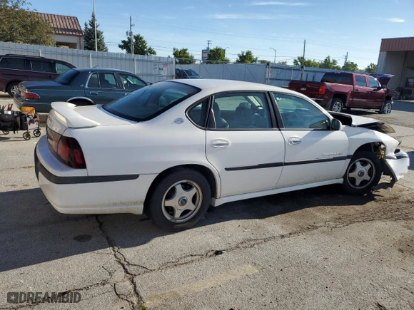 2001 Chevrolet Impala LS with VIN 2G1WH55K719218950, listed as a Copart auction lot 69851414 with 231,369 mi miles and Salvage Title. Bid and sale history available at carsss.com. Image 3.