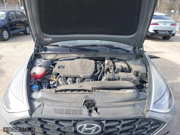 2022 Hyundai Sonata SEL with VIN KMHL14JA6NA224833, listed as a IAAI auction lot 41607337 with 56,663 mi miles. Bid and sale history available at carsss.com. Image 10.