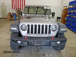 2018 Jeep Wrangler Unlimited Rubicon z VIN 1C4HJXFG5JW111896, wystawiony jako Copart lot #65800475 z przebiegiem Nie podano mil oraz Szkoda całkowita • Salvage title. Historia ofert i sprzedaży dostępna na DreamBid. Obrazek 5.