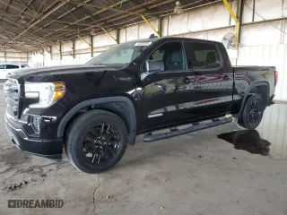 2020 GMC Sierra 1500 Elevation with VIN 1GTU9CED8LZ198962, listed as a Copart auction lot 43238355 with 87,629 mi miles and Salvage Title. Bid and sale history available at carsss.com. Image 1.