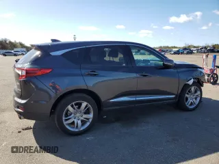 2020 Acura RDX Advance with VIN 5J8TC2H74LL036814, listed as a Copart auction lot 50170135 with 26,933 mi miles and Salvage title. Bid and sale history available at DreamBid. Image 3.