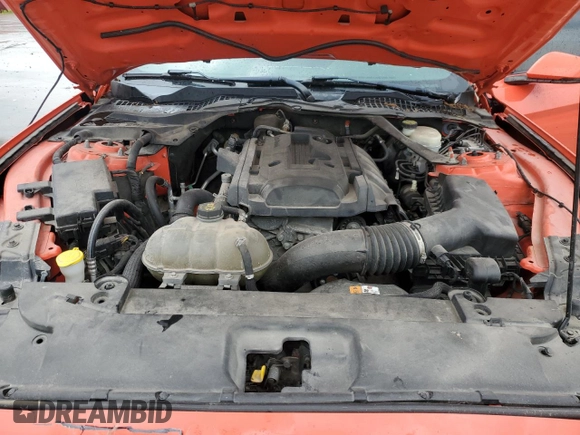 2016 Ford Mustang EcoBoost Premium with VIN 1FATP8UH7G5307997, listed as a Copart auction lot 59101115 with 76,945 mi miles and Salvage title. Bid and sale history available at DreamBid. Image 12.