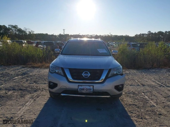 2019 Nissan Pathfinder SL with VIN 5N1DR2MN3KC625241, listed as a IAAI auction lot 41900008 with 156,509 mi miles. Bid and sale history available at carsss.com. Image 12.