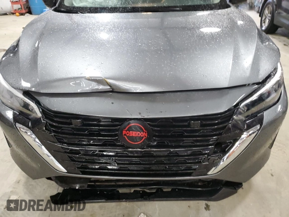 2024 Nissan Sentra SV with VIN 3N1AB8CV6RY274118, listed as a Copart auction lot 52124285 with 34,370 mi miles and Salvage Title. Bid and sale history available at carsss.com. Image 12.