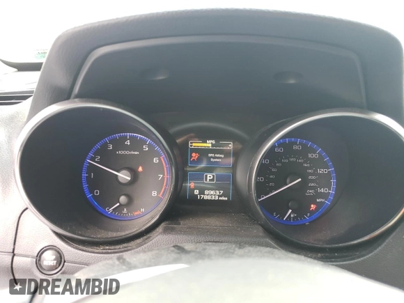 2015 Subaru Legacy Premium with VIN 4S3BNBD66F3035461, listed as a Copart auction lot 59046765 with 178,833 mi miles and Salvage title. Bid and sale history available at DreamBid. Image 9.