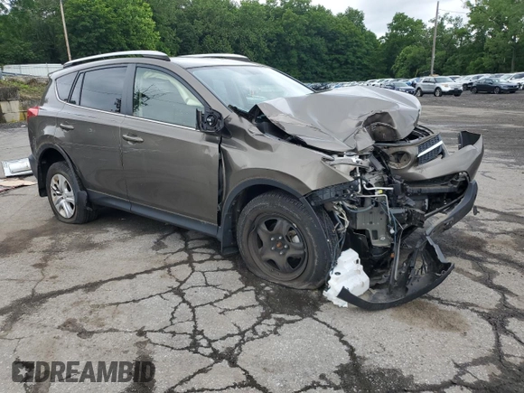 2015 Toyota RAV4 LE with VIN JTMBFREV7FD122629, listed as a Copart auction lot 61292175 with Not provided miles and Salvage title. Bid and sale history available at DreamBid. Image 4.