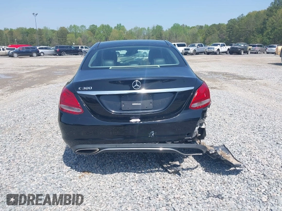 2016 Mercedes-Benz C 300 with VIN 55SWF4JB9GU141661, listed as a IAAI auction lot 41941518 with 158,626 mi miles and . Bid and sale history available at carsss.com. Image 17.