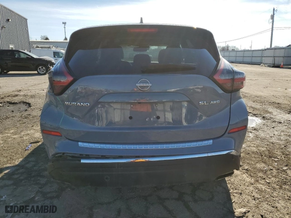 2023 Nissan Murano SL with VIN 5N1AZ2CS6PC134308, listed as a Copart auction lot 42915025 with 23,972 mi miles and Non Repairable. Bid and sale history available at carsss.com. Image 6.