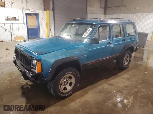 1994 Jeep Cherokee Sport with VIN 1J4FJ68S5RL109124, listed as a Copart auction lot 85524644 with 369,388 mi miles and Salvage title. Bid and sale history available at DreamBid. Image 1.