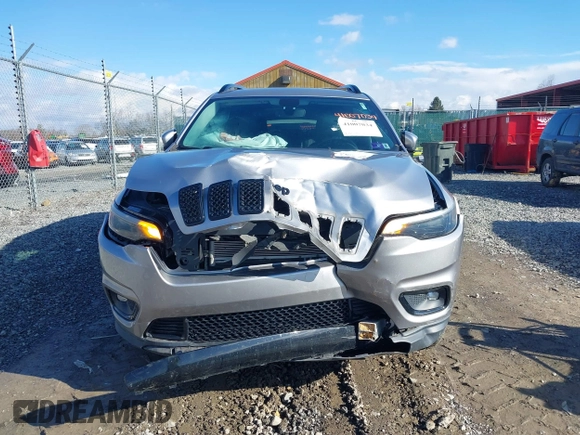 2019 Jeep Cherokee Latitude Plus with VIN 1C4PJMLB0KD320947, listed as a IAAI auction lot 41225801 with 64,537 mi miles and . Bid and sale history available at DreamBid. Image 11.
