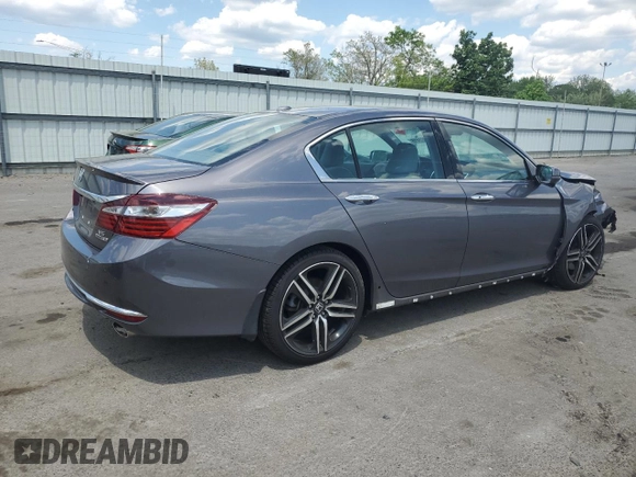 2016 Honda Accord Touring z VIN 1HGCR3F94GA020011, wystawiony jako Copart lot #56228415 z przebiegiem 85 941 mil mil oraz Szkoda całkowita • Salvage title. Historia ofert i sprzedaży dostępna na DreamBid. Obrazek 3.