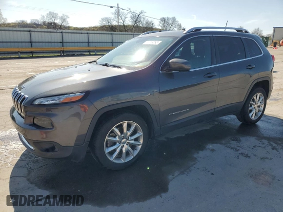 2016 Jeep Cherokee Limited with VIN 1C4PJLDSXGW189742, listed as a Copart auction lot 51058295 with 161,498 mi miles and Salvage Title. Bid and sale history available at carsss.com. Image 1.