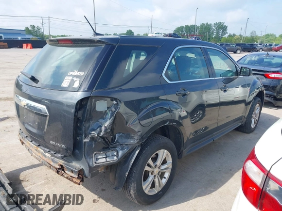 2013 Chevrolet Equinox LS z VIN 2GNALBEK0D6392046, wystawiony jako IAAI lot #42364950 z przebiegiem 148 821 mil mil oraz . Historia ofert i sprzedaży dostępna na DreamBid. Obrazek 4.