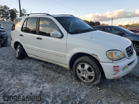2005 Mercedes-Benz M-Class 3.7L with VIN 4JGAB57E35A524348, listed as a Copart auction lot 79720144 with 220,596 mi miles and Non Repairable. Bid and sale history available at carsss.com. Image 4.