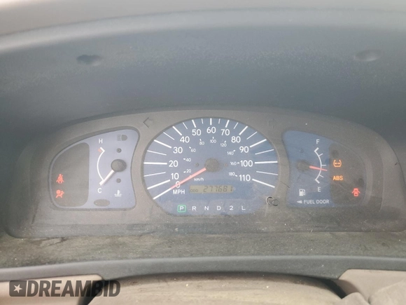 2001 Toyota Sienna CE z VIN 4T3ZF19CX1U355408, wystawiony jako Copart lot #59028995 z przebiegiem 277 681 mil mil oraz Szkoda całkowita • Salvage title. Historia ofert i sprzedaży dostępna na DreamBid. Obrazek 9.