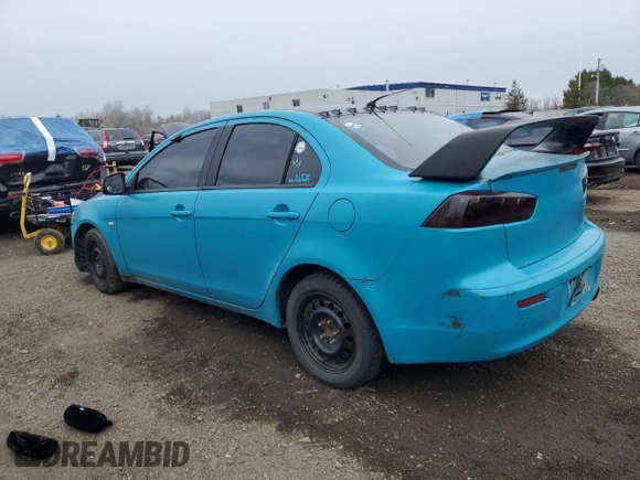 2009 Mitsubishi Lancer DE with VIN JA3AU16U29U606350, listed as a Copart auction lot 52606235 with 0 mi miles and Clean Title. Bid and sale history available at carsss.com. Image 2.