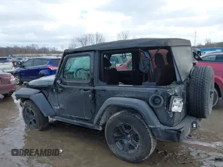 2018 Jeep Wrangler Sport S with VIN 1C4GJXAG4JW168920, listed as a IAAI auction lot 41457619 with 84,053 mi miles and . Bid and sale history available at DreamBid. Image 14.