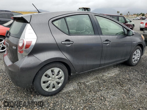 2014 Toyota Prius One with VIN JTDKDTB32E1569472, listed as a Copart auction lot 53732055 with 106,420 mi miles and Salvage Title. Bid and sale history available at DreamBid. Image 3.