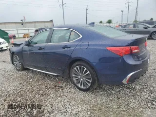 2018 Acura TLX Advance with VIN 19UUB3F79JA006426, listed as a Copart auction lot 63210485 with 64,145 mi miles and Salvage title. Bid and sale history available at DreamBid. Image 2.