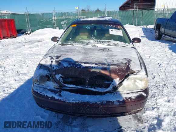 2000 Mercury Sable LS Premium with VIN 1MEFM55S3YA616365, listed as a IAAI auction lot 41341223 with 167,533 mi miles. Bid and sale history available at carsss.com. Image 12.
