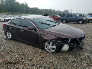 2014 Kia Optima LX with VIN 5XXGM4A76EG266117, listed as a Copart auction lot 66970104 with 81,446 mi miles and Salvage Title. Bid and sale history available at carsss.com. Image 4.