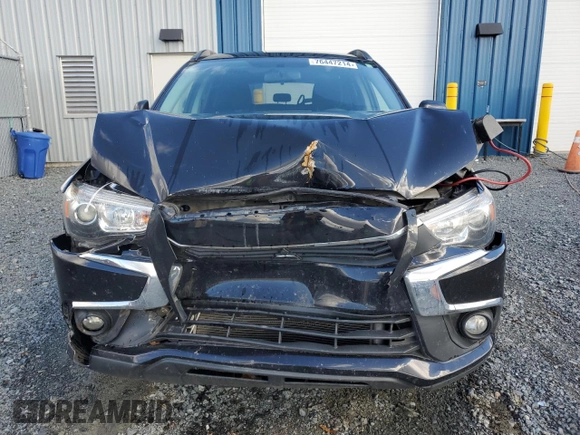 2017 Mitsubishi Outlander Sport SE with VIN JA4AJ4AW3HZ610178, listed as a Copart auction lot 76447214 with 127,832 mi miles and Salvage title. Bid and sale history available at DreamBid. Image 5.