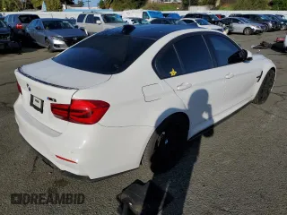 2017 BMW M3 with VIN WBS8M9C51H5G42191, listed as a Copart auction lot 44309983 with 56,365 mi miles. Bid and sale history available at carsss.com. Image 3.