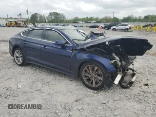 2020 Audi A5 Sportback Premium с VIN WAUANCF53LA005151, выставлен на аукционе Copart как лот 52907025 с пробегом Не указан миль и Списание • Salvage title. История ставок и продаж доступна на DreamBid. Изображение 4.