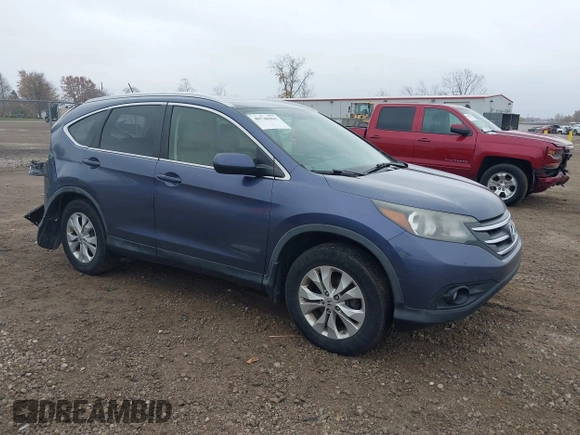 2012 Honda CR-V EX-L with VIN JHLRM4H74CC029446, listed as a IAAI auction lot 40746965 with 269,993 mi miles. Bid and sale history available at carsss.com. Image 1.