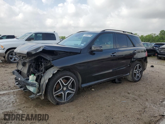 2016 Mercedes-Benz GLE 400 with VIN 4JGDA5GB8GA685769, listed as a Copart auction lot 54060705 with 54,377 mi miles and Salvage title. Bid and sale history available at DreamBid. Image 1.