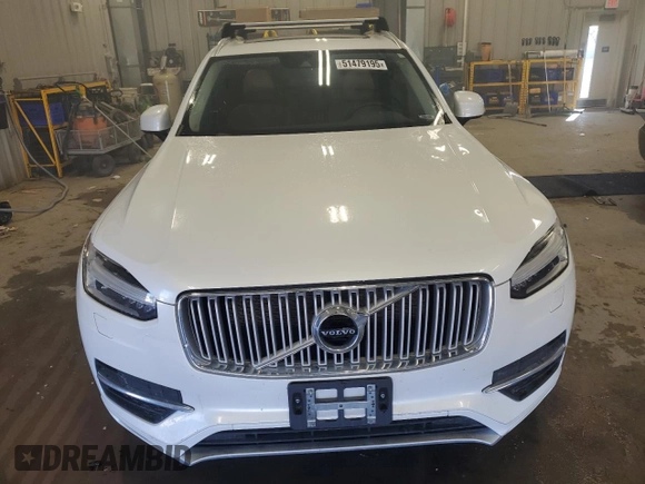 2016 Volvo XC90 with VIN YV4A22PR3G1014152, listed as a Copart auction lot 51479195 with 92,634 mi miles and Clean Title. Bid and sale history available at DreamBid. Image 5.