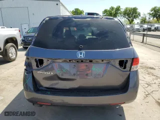 2015 Honda Odyssey EX-L with VIN 5FNRL5H68FB055570, listed as a Copart auction lot 53642005 with 138,928 mi miles and Salvage Title. Bid and sale history available at carsss.com. Image 6.