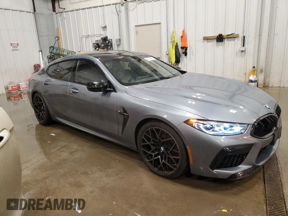2022 BMW M8 Competition z VIN WBSGV0C02NCH36032, wystawiony jako Copart lot #45772865 z przebiegiem 33 647 mil mil oraz Szkoda całkowita • Salvage title. Historia ofert i sprzedaży dostępna na DreamBid. Obrazek 4.