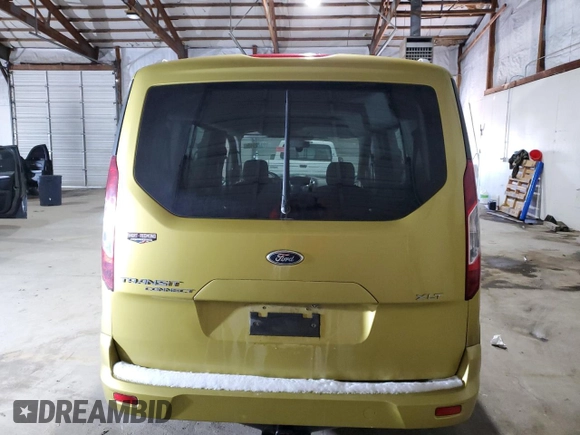 2014 Ford Transit Connect XLT z VIN NM0GE9F71E1142509, wystawiony jako Copart lot #89322645 z przebiegiem Nie podano mil oraz Szkody całkowita. Historia ofert i sprzedaży dostępna na DreamBid. Obrazek 6.