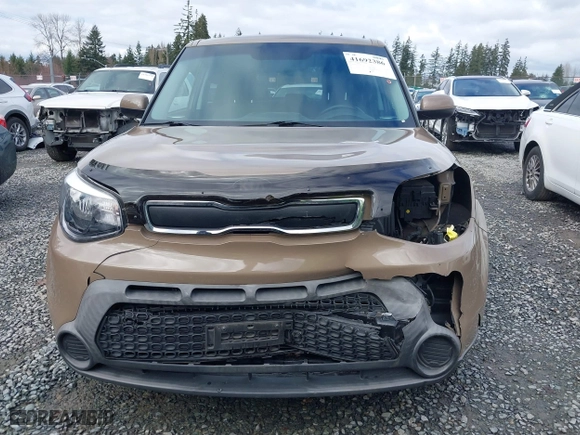 2015 Kia Soul with VIN KNDJN2A27F7164461, listed as a IAAI auction lot 41692386 with 92,359 mi miles. Bid and sale history available at carsss.com. Image 13.