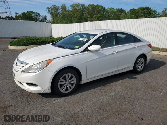 2011 Hyundai Sonata GLS with VIN 5NPEB4AC3BH214034, listed as a Copart auction lot 55928065 with Not Provided miles and Clean Title. Bid and sale history available at DreamBid. Image 1.