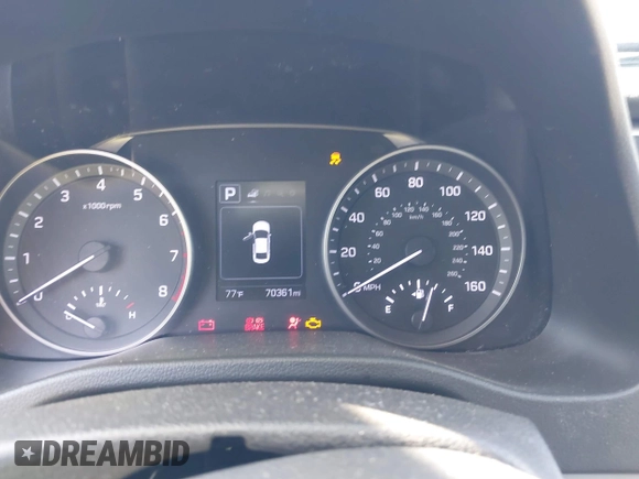 2018 Hyundai Elantra SEL with VIN 5NPD84LF0JH275857, listed as a IAAI auction lot 41525070 with 70,361 mi miles and . Bid and sale history available at DreamBid. Image 7.