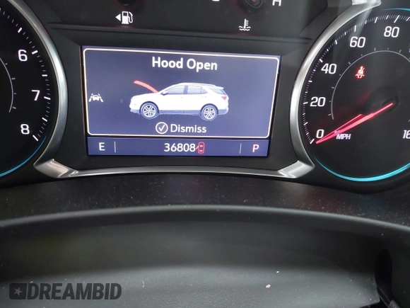 2021 Chevrolet Equinox Premier with VIN 3GNAXNEV5MS160043, listed as a IAAI auction lot 42109564 with 36,808 mi miles and . Bid and sale history available at DreamBid. Image 15.