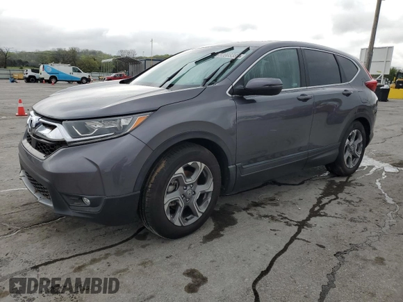 2019 Honda CR-V EX-L with VIN 2HKRW1H88KH509359, listed as a Copart auction lot 52003385 with 36,944 mi miles and Salvage Title. Bid and sale history available at carsss.com. Image 1.